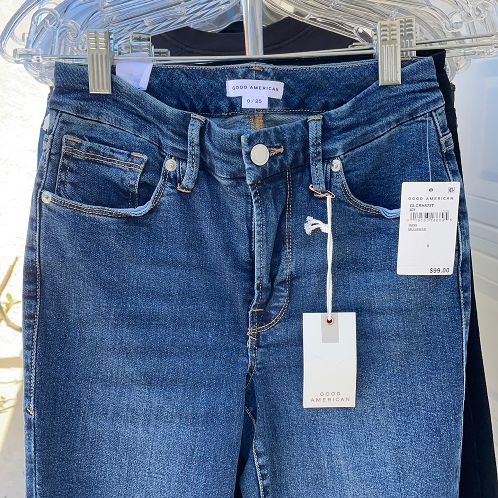 NWT Good American Jeans